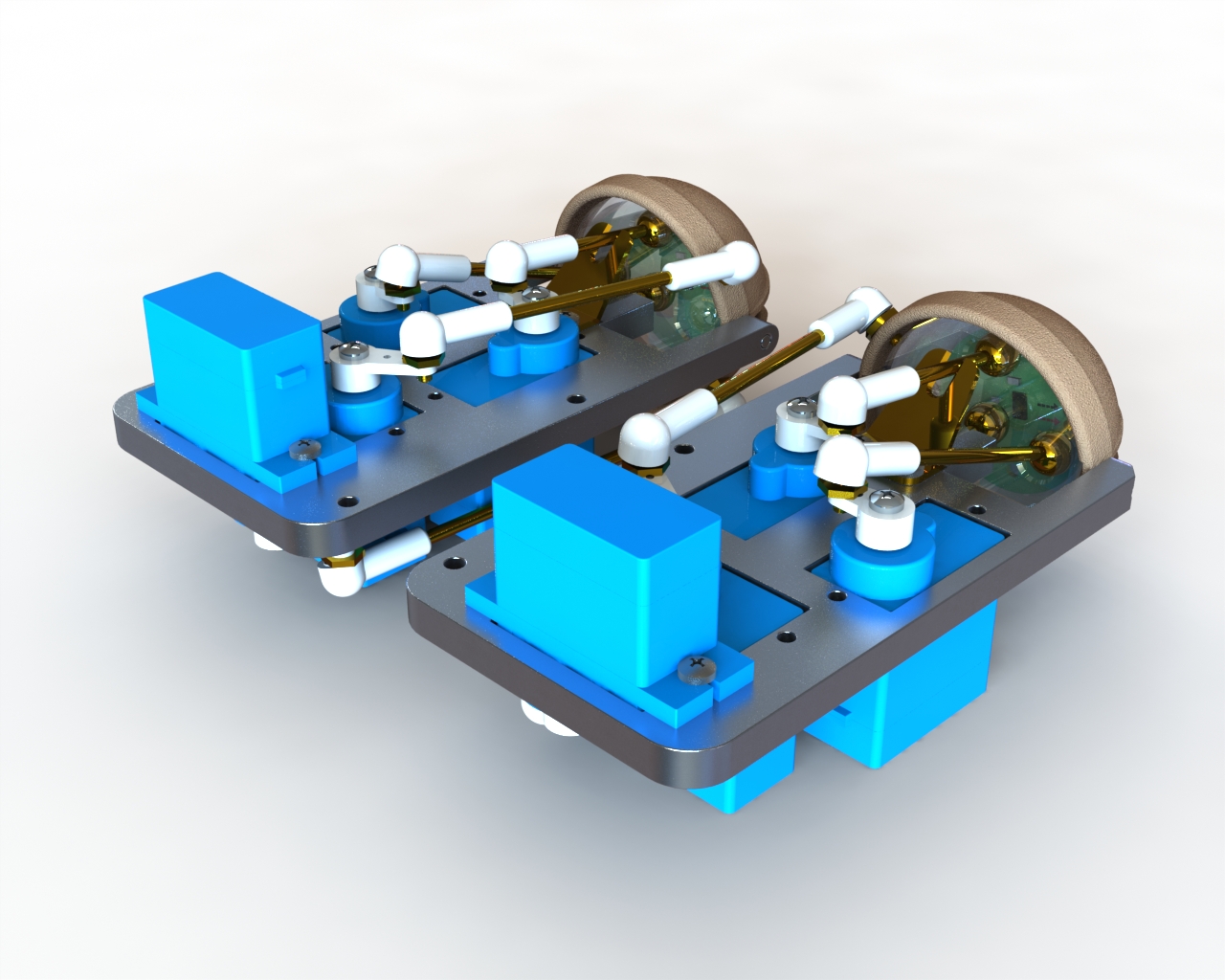 机器人眼睛气动控制装置